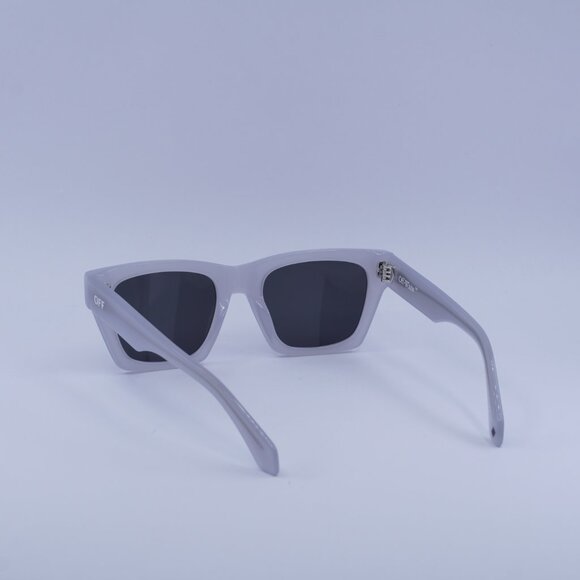 Off-White OOERI13X VALDEZ 0907 Sunglasses Grey Square Frame, Dark Grey Lenses - Picture 8 of 10
